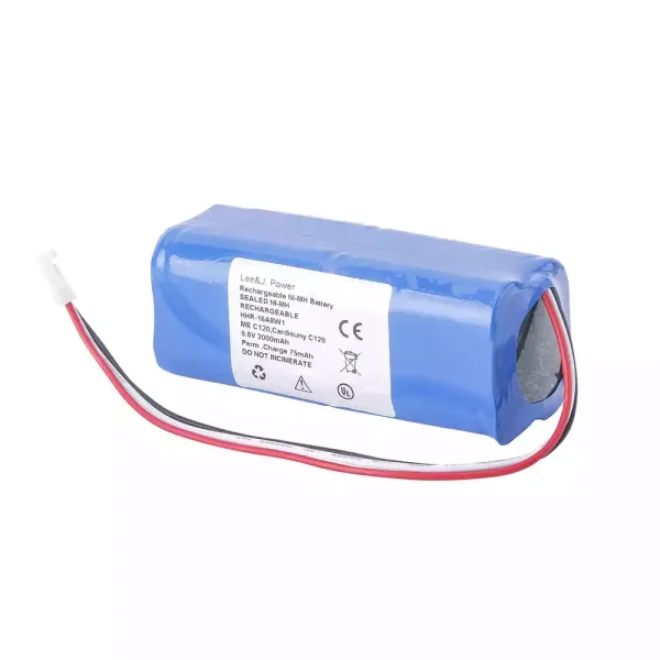Pengganti Baterai Untuk Fukuda HHR-16A8W1,Fukuda ME Cardisuny C-120,ME C120 - Gambar 3