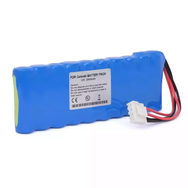 Pengganti Baterai Untuk Carewell ECG-1101,ECG-1101B,ECG-1101G - Gambar 2