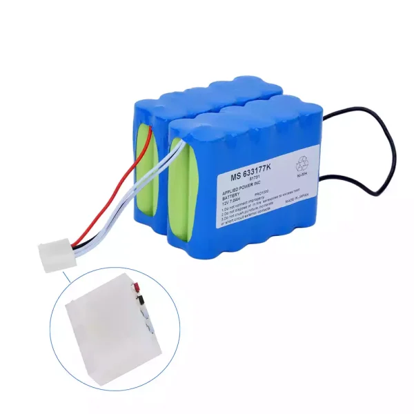Pengganti Baterai Untuk GE 10N-2P17650 MS 622177K 51731,MS633177C