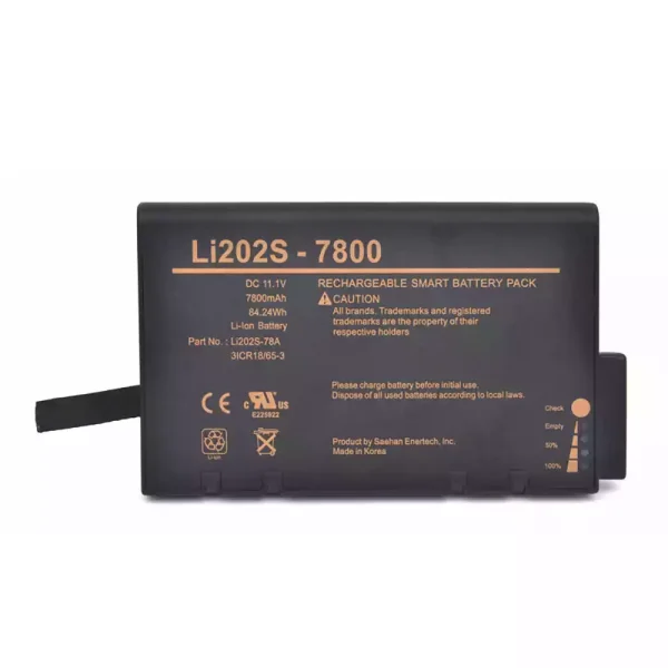 Pengganti Baterai Untuk Spacelabs LI202S-7800,LI202S-78A,146-0127-00