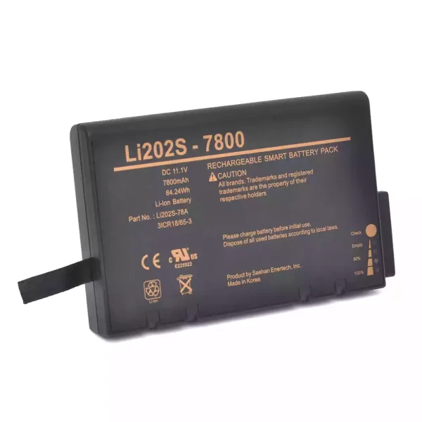 Pengganti Baterai Untuk Spacelabs LI202S-7800,LI202S-78A,146-0127-00 - Gambar 2