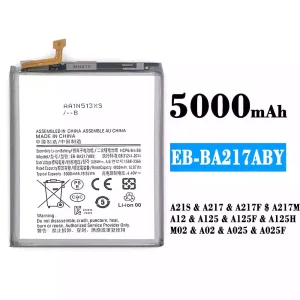 Baterai Original EB-BA217ABY for Samsung  A21S/A217/A217F/A217M/A12/A125/A125F/A125H/M02/A02/A025/A025F