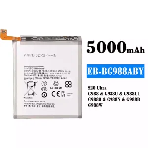 Baterai Original EB-BG988ABY for Samsung S20 Ultra