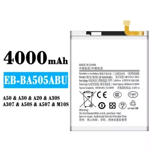 Baterai Original EB-BA505ABU for Samsung A50/A30/A20/M10S/M107/A30S/A307/A50S/A507