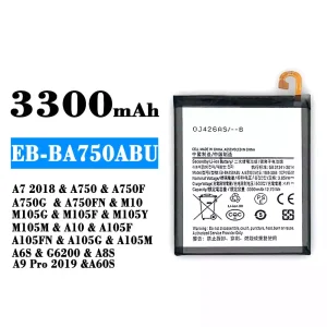 Baterai Original EB-BA750ABU for Samsung A7 2018/A8S/A9 Pro 2019/A60S