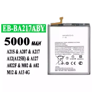 Baterai Original EB-BA217ABY for Samsung A21S/A207/A217/A12(A125H)/A127/A022F/M02/A02/M12/A13 4G