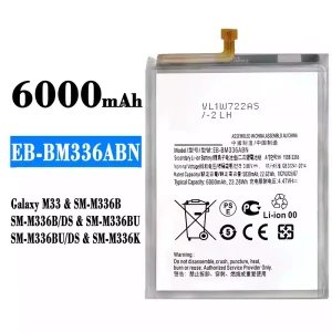 Baterai Original EB-BM336ABN for Samsung Galaxy M33