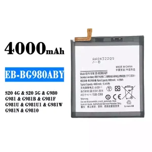 Baterai Original EB-BG980ABY for Samsung S20 4G/S20 5G