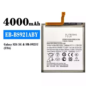 Baterai Original EB-BS921ABY for Samsung Galaxy S24 5G