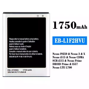 Baterai Original EB-L1F2HVU for Samsung Nexus I9250/Nexus 3