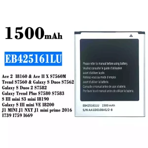 Baterai Original EB425161LU for Samsung Ace 2
