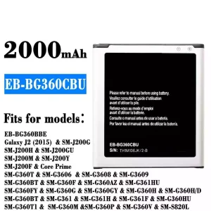 Baterai Original EB-BG360CBU for Samsung Galaxy J2 (2015)