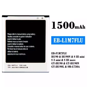 Baterai Original EB-L1M7FLU EB-F1M7FLU for Samsung S3 mini