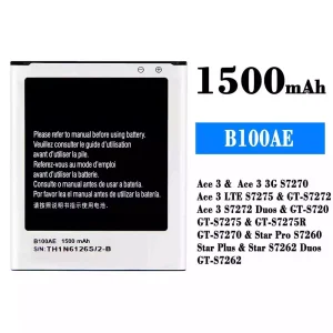 Baterai Original B100AE for Samsung Ace 3