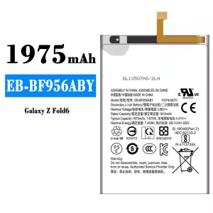 Baterai Original EB-BF956ABY for Samsung Galaxy Z Fold 6