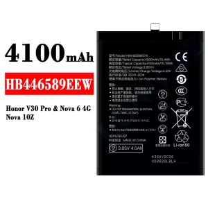 Baterai Original HB446589EEW for HUAWEI Honor V30 Pro/Nova 6 4G/Nova 10Z