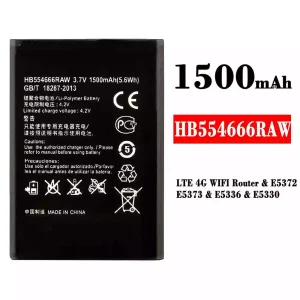 Baterai Original HB554666RAW for HUAWEI LTE 4G WIFI Router / E5372 / E5373 / E5336 / E5330