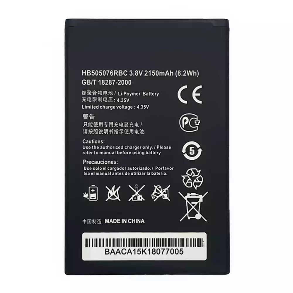 Baterai Original HB505076RBC for HUAWEI Y3 2 / HonorBee 2 / Ascend Y600 / Ascend G700 - Gambar 4