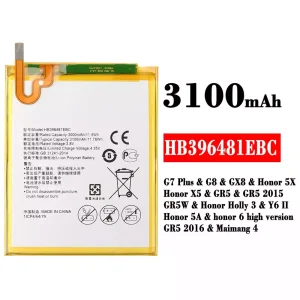 Baterai Original HB396481EBC for HUAWEI G7 Plus / G8 / GX8 / Honor 5X / Honor X5 / Honor 5A