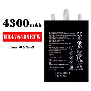 Baterai Original HB476489EFW for HUAWEI Honor 50 / Nova 9