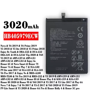 Baterai Original HB405979ECW for HUAWEI  Y6 2019 / Y5 2018