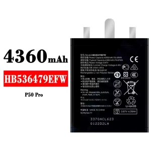 Baterai Original HB536479EFW for HUAWEI P50 Pro