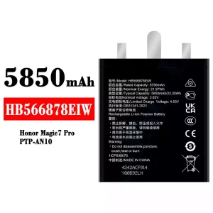 Baterai Original HB566878EIW for HUAWEI Honor Magic 7 Pro