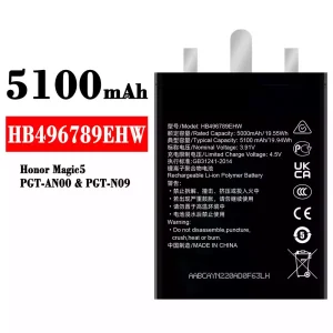 Baterai Original HB496789EHW for HUAWEI Honor Magic 5