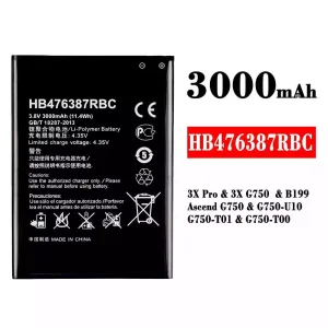 Baterai Original HB476387RBC for HUAWEI 3X Pro