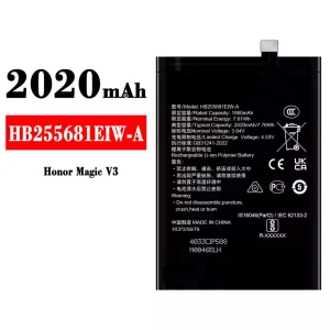 Baterai Original HB255681EIW-A for HUAWEI Honor Magie V3