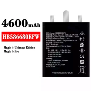 Baterai Original HB586680EFW for HUAWEI Magic 4 Ultimate Edition / Magic 4 Pro
