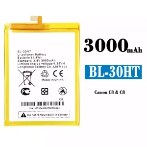 Baterai Original BL-30HT for Tecno Camon C8