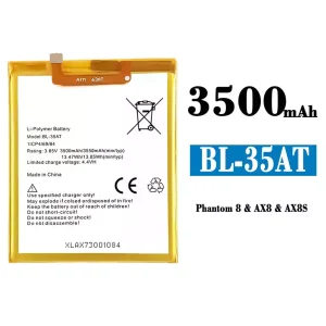 Baterai Original BL-35AT for Tecno Phantom 8 / AX8 / AX7 / AX8S