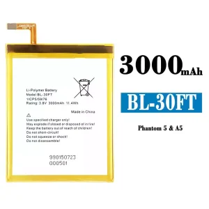 Baterai Original BL-30FT for Tecno Phantom 5 / A5