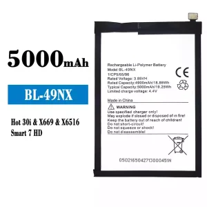Baterai Original BL-49NX for Infinix Hot 30i / Smart 7 HD