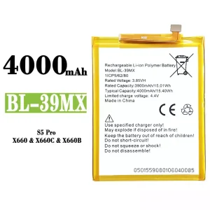 Baterai Original BL-39MX for Infinix S5 Pro