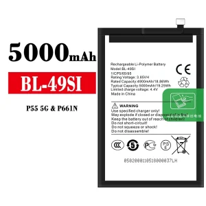 Baterai Original BL-49SI for ITEL P55 5G
