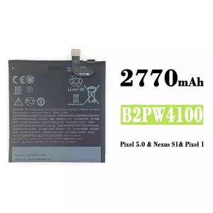 Baterai Original B2PW4100 for Google Pixel 5.0 / Nexus S1 / Pixel 1