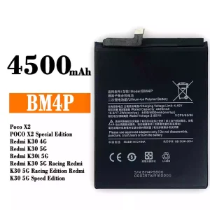 Baterai Original BM4P for Xiaomi Redmi K30,Poco X2