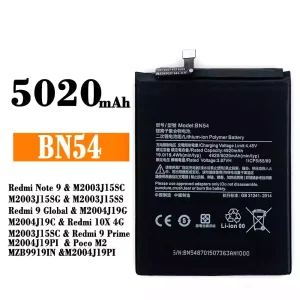 Baterai Original BN54 for Xiaomi Redmi Note 9 / Redmi 10X 4G  / Poco M2