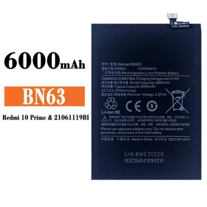 Baterai Original BN63 for Xiaomi Redmi 10