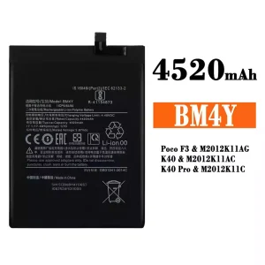 Baterai Original BM4Y for Xiaomi Redmi K40 / Redmi K40 Pro /Poco F3