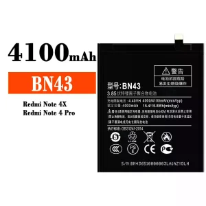 Baterai Original BN43 for Xiaomi Redmi Note 4X / Redmi Note 4 Pro