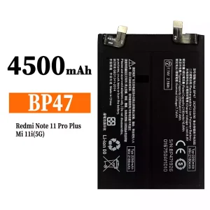 Baterai Original BP47 for Xiaomi Redmi Note 11 Pro Plus / Mi 11i