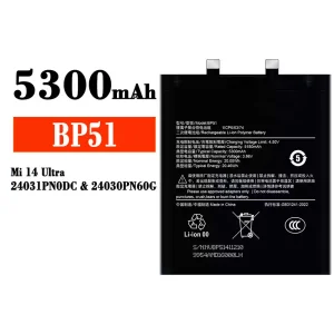 Baterai Original BP51 for Xiaomi Mi 14 Ultra