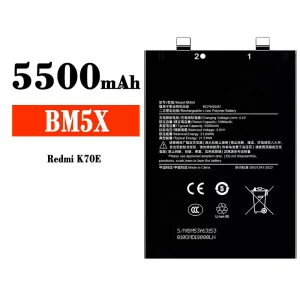 Baterai Original BM5X for Xiaomi Redmi K70E