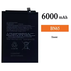 Baterai Original BN65 for Xiaomi