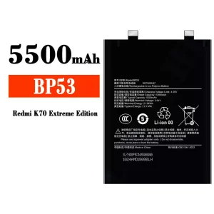 Baterai Original BP53 for Xiaomi Redmi K70 Extreme Edition