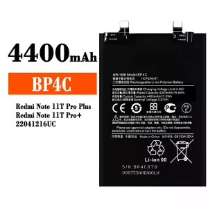 Baterai Original BP4C for Xiaomi Redmi Note 11T Pro Plus / Redmi Note 11T Pro+