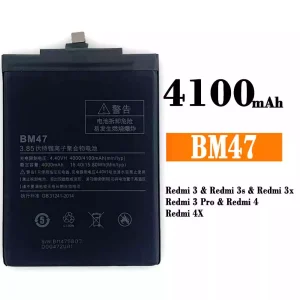 Baterai Original BM47 for Xiaomi Redmi 3 / Redmi 3s / Redmi 3x / Redmi 3 Pro / Redmi 4 / Redmi 4X